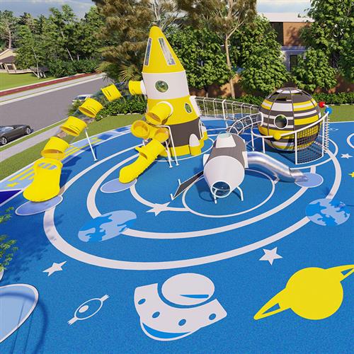 网红多人木质组合滑梯秋千儿童室外娱乐园设施备户大型游商场景区