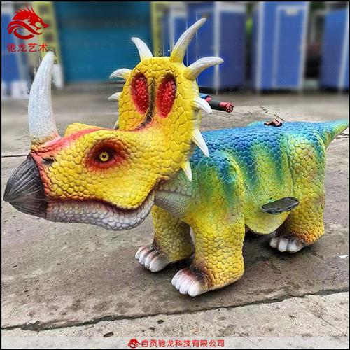 仿真坐骑电动恐龙车公司电动游乐机械怪兽坐骑游乐园恐龙跑跑车