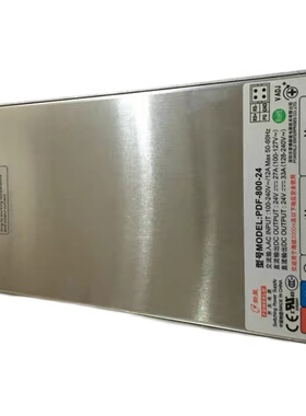 新星电源：PDF-800-24 工业工控 激光设备 电源  主动PFC 24V33A