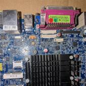 一体机收银机主板 四核J1900收银工控一体机主板GM J1900D12