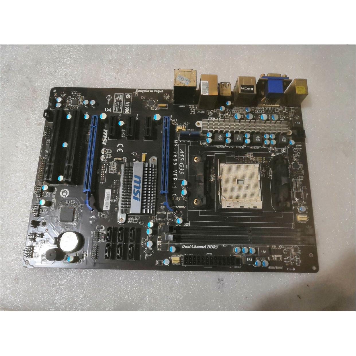 微星 A55-G35  DDR3内存 FM1接口A55 全固态集成豪华大板