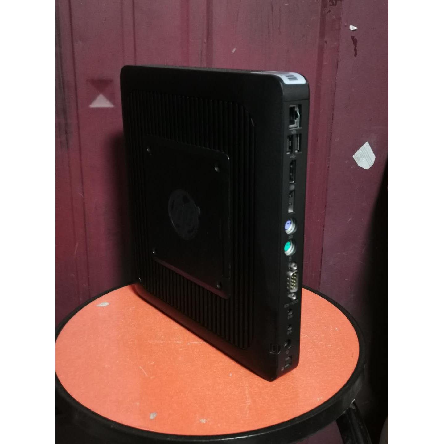 惠普 T620瘦客户机 云电脑网络终端机 瘦客户端节能 wes7 Thinpro