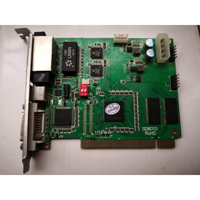 LED电子显示屏发送卡TS802D全彩色  2手拆机发送卡
