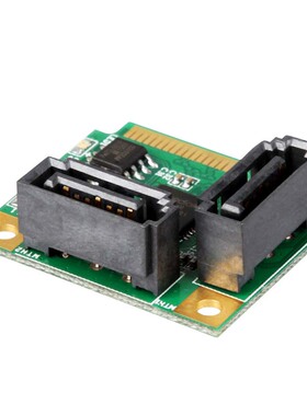 mini pcie转2口sata3.0磁盘阵列卡硬盘加速卡raid0/1备份6G扩展卡