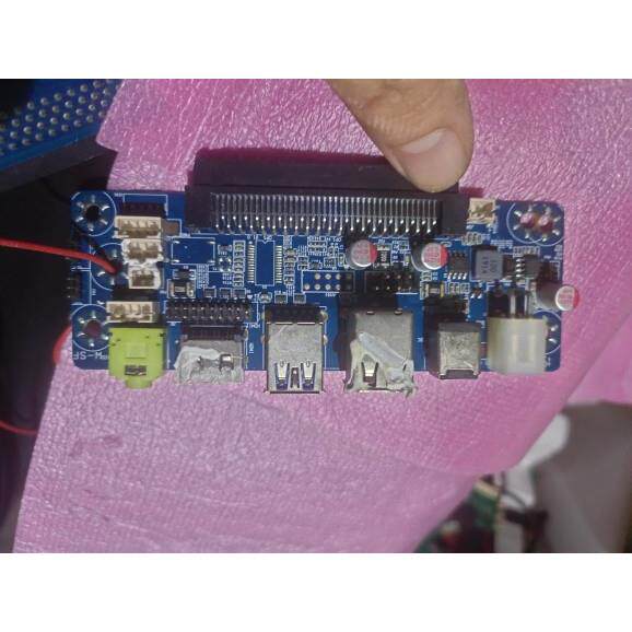 触摸教学机LD-EDQ-75B主板DZ-B-87P-VB-V1.3屏号LD750L06Q1转接板