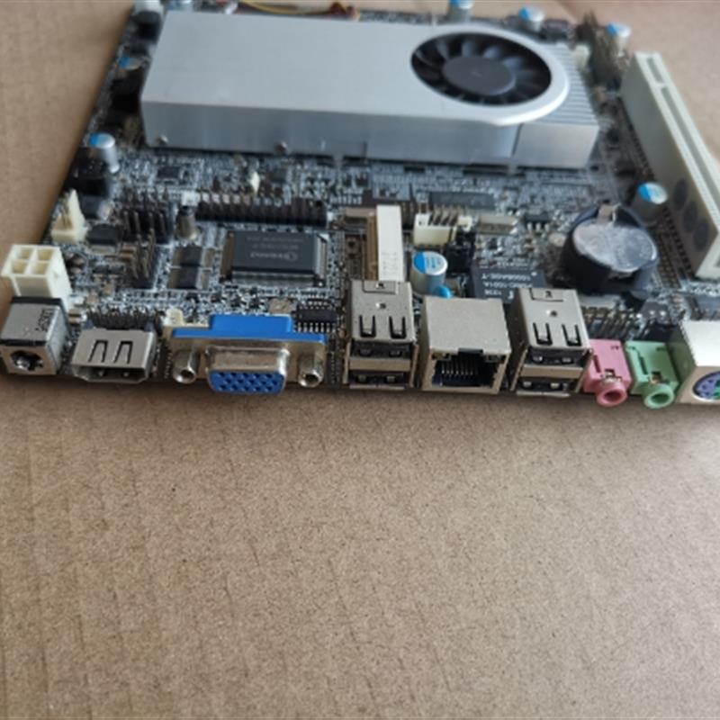 K-TD2550G-M2 主板 D2550 工控机 POS机 排队机 MSATA LVDS 12V