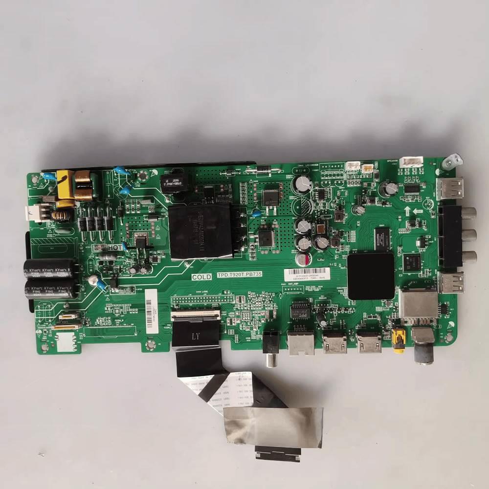 原装海尔LE43M31主板型号TPD.T920T.PB735配屏CC430LV1D01