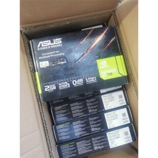 全新原包装 库存 华硕 GT710 2GD5 显卡 静音 GT710-SL-2GD5-BRK