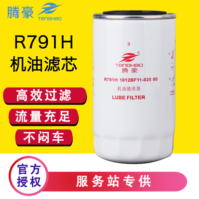 R791H东风天锦货车1012BF11-02500风神4H发动机LF3970机油滤芯