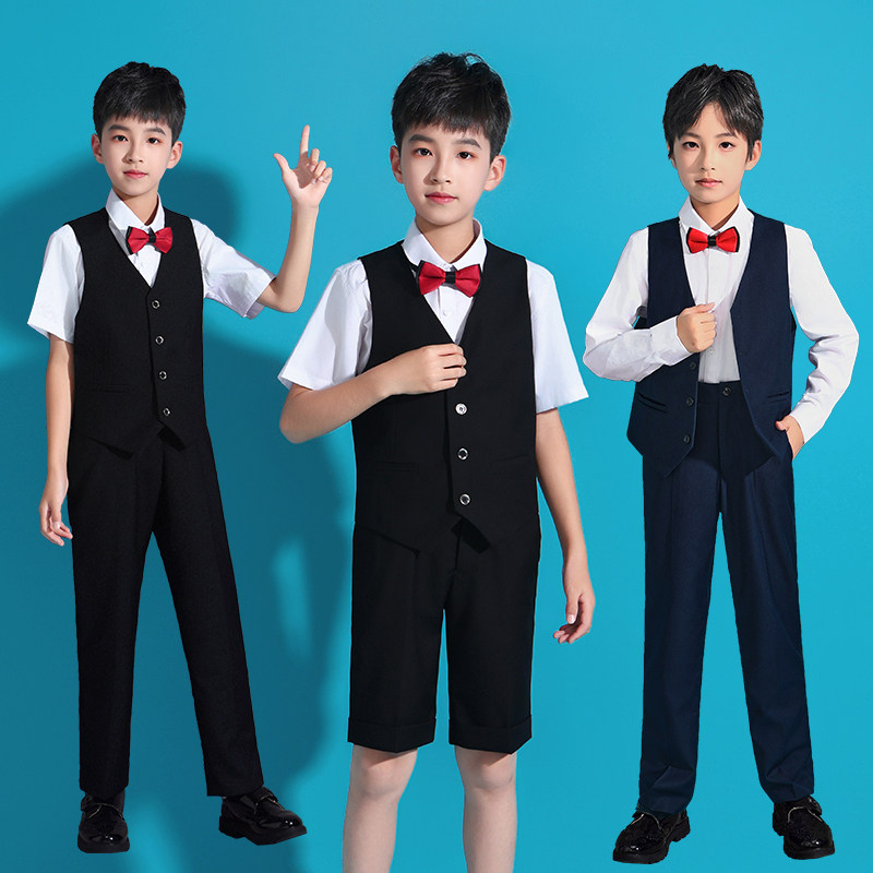 儿童演出服中小学生大合唱团