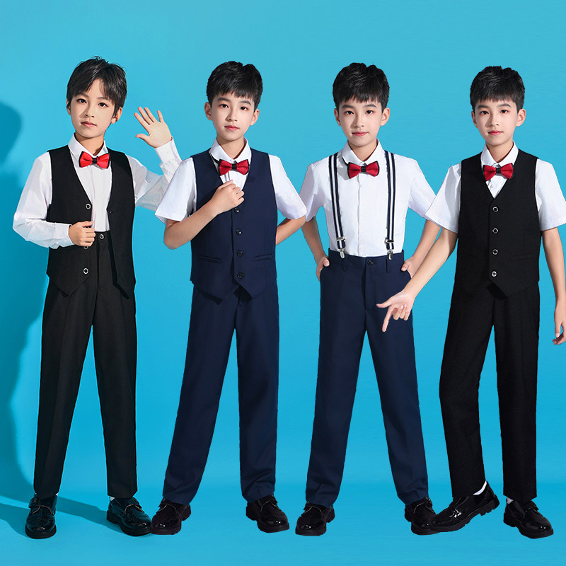儿童演出服中小学生朗诵服装