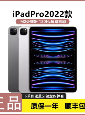 Apple/苹果iPad Pro2022款M2芯片120Hz高刷平板电脑11英寸iPadPro