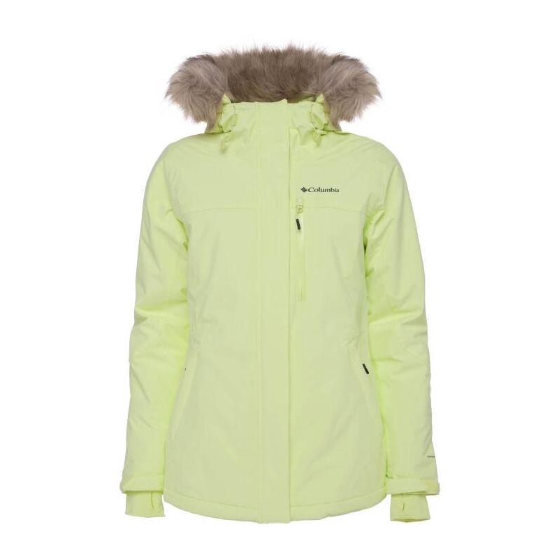 代购Columbia哥伦比亚女士羽绒服防水保暖透气冲锋衣连帽中长款