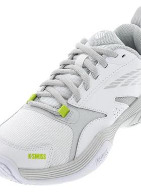 代购KSWISS盖世威女士网球鞋缓震防滑支撑性轻量白色灰色