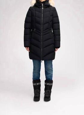 代购PAJAR女士外套保暖防风加厚毛领冬季户外羽绒服爆款时尚