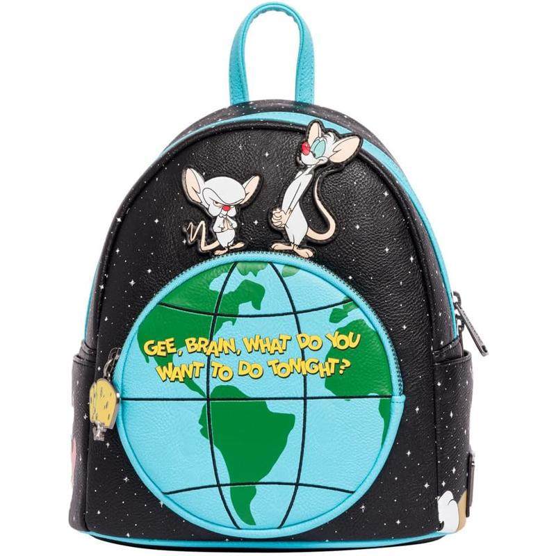 代购Loungefly女士迷你双肩包前袋拉链设计可调节肩带,箱包皮具/热销女包/男包,双肩背包,淘宝优惠券,粉丝福利购,淘宝优惠卷