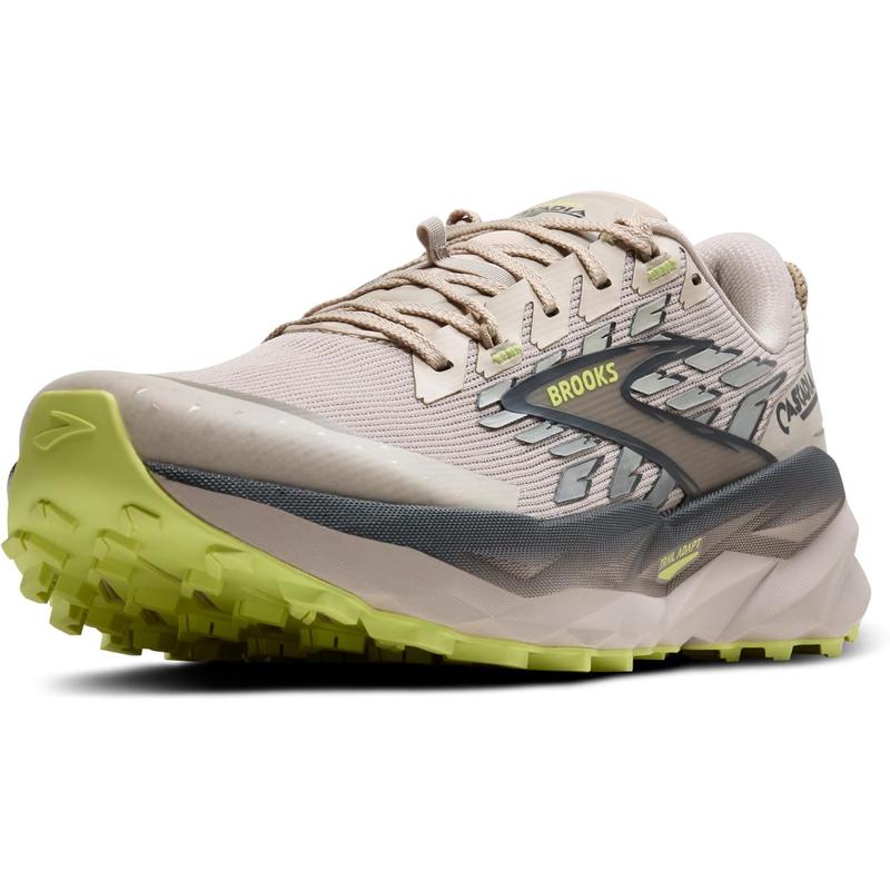 代购Brooks布鲁克斯男越野跑鞋缓震户外鞋靴Cascadia 19耐磨登山