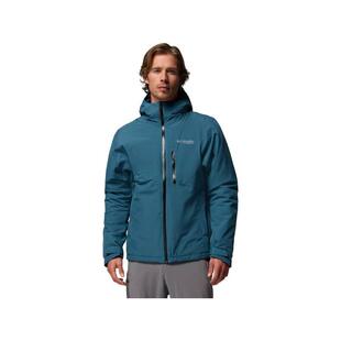 Columbia哥伦比亚男士 冲锋衣防水防风保暖户外夹克连帽中长款