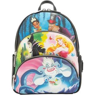 代购 Loungefly女士迪士尼双肩包多层收纳日常携带防水表面