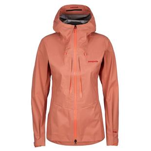 代购 PATAGONIA女士冲锋衣防水防风可收纳硬壳外套连帽长袖