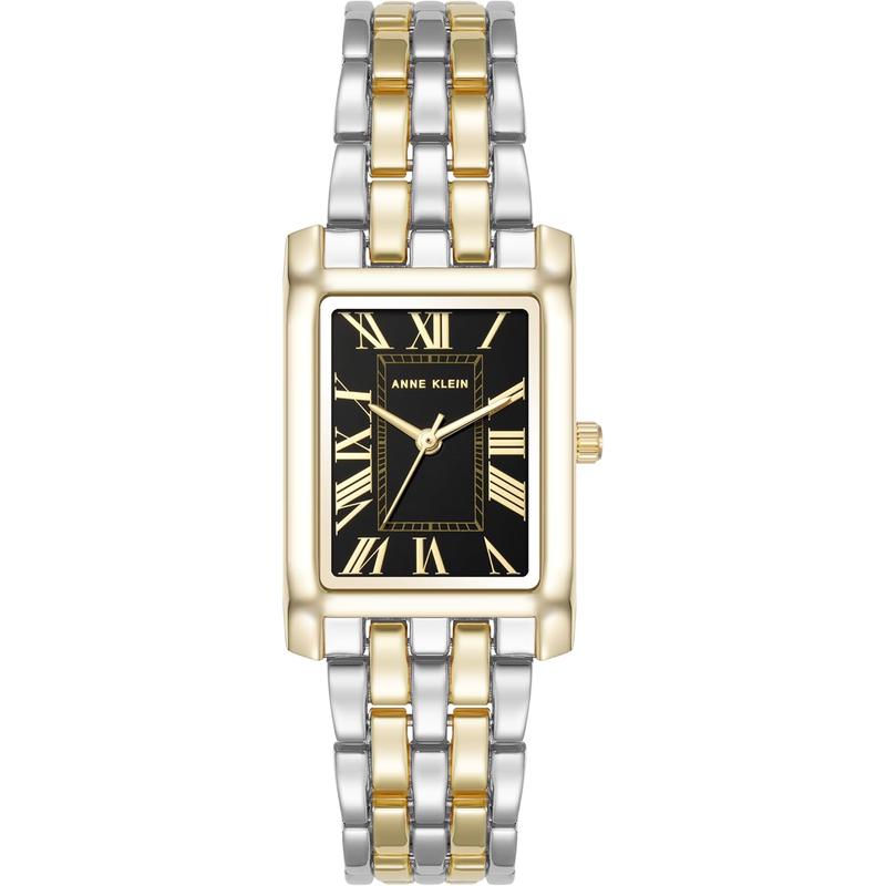 代购ANNE KLEIN安妮克莱因女士腕表防水夜光计时精准金属双色