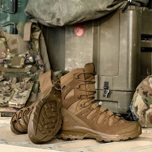 代购Salomon QUEST 4D GTX FORCES 2萨洛蒙户外高帮防水登山徒步