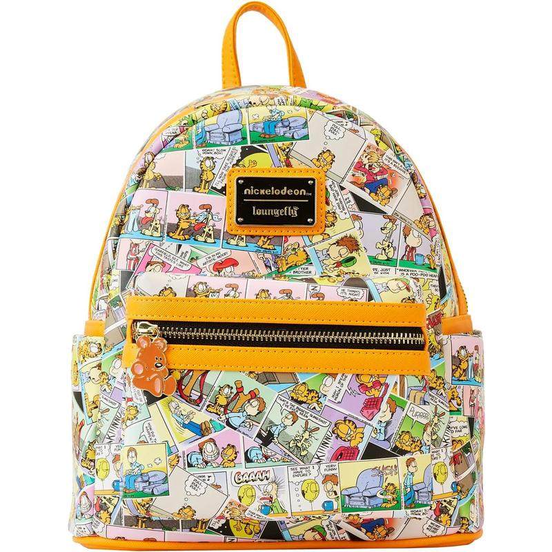 代购Loungefly男女迷你双肩包多口袋收纳可调节肩带前袋拉链设计,箱包皮具/热销女包/男包,双肩背包,淘宝优惠券,粉丝福利购,淘宝优惠卷