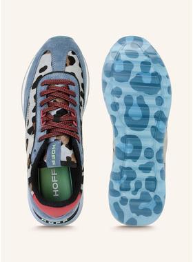 代购Hoff女士运动鞋缓震舒适防滑耐磨透气支撑可拆卸内垫绒面革