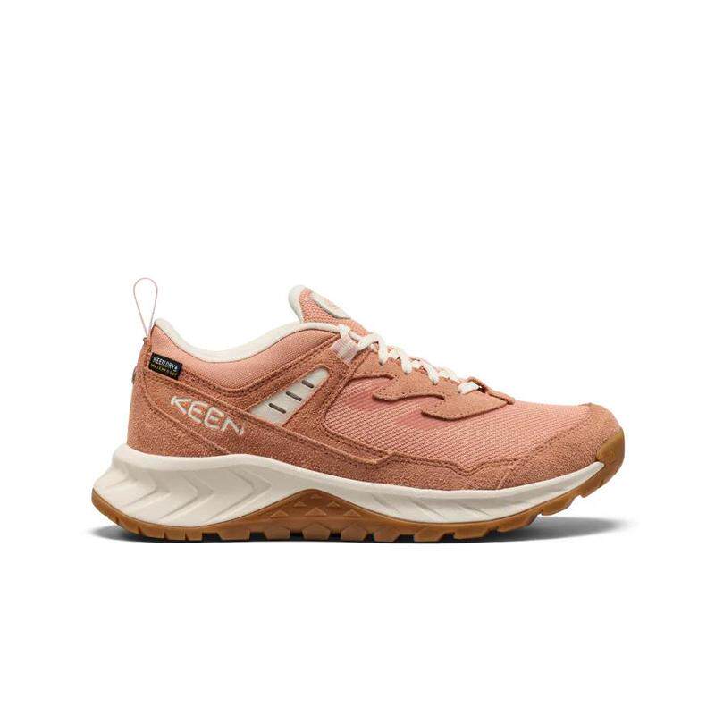 代购KEEN女士徒步鞋防水防滑缓震户外鞋低帮系带登山鞋