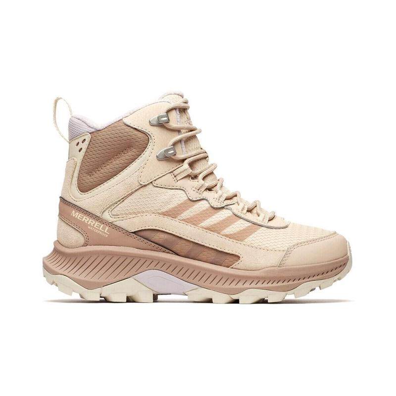 代购Merrell迈乐女士徒步鞋保暖防滑缓震登山鞋中帮系带户外鞋