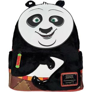 Ping LoungeflyKung Cosplay迷你双肩背包可爱实用 Panda