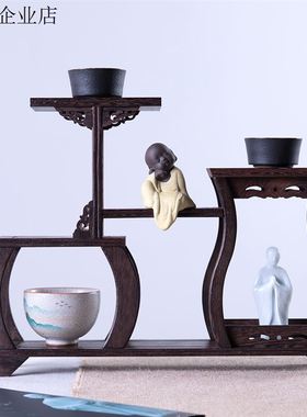 JC 直升机多宝阁博古架摆件