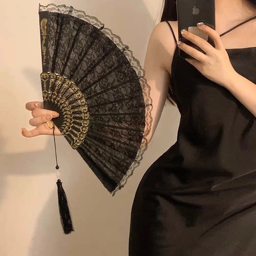 【好物推荐】古风流苏蕾丝扇子