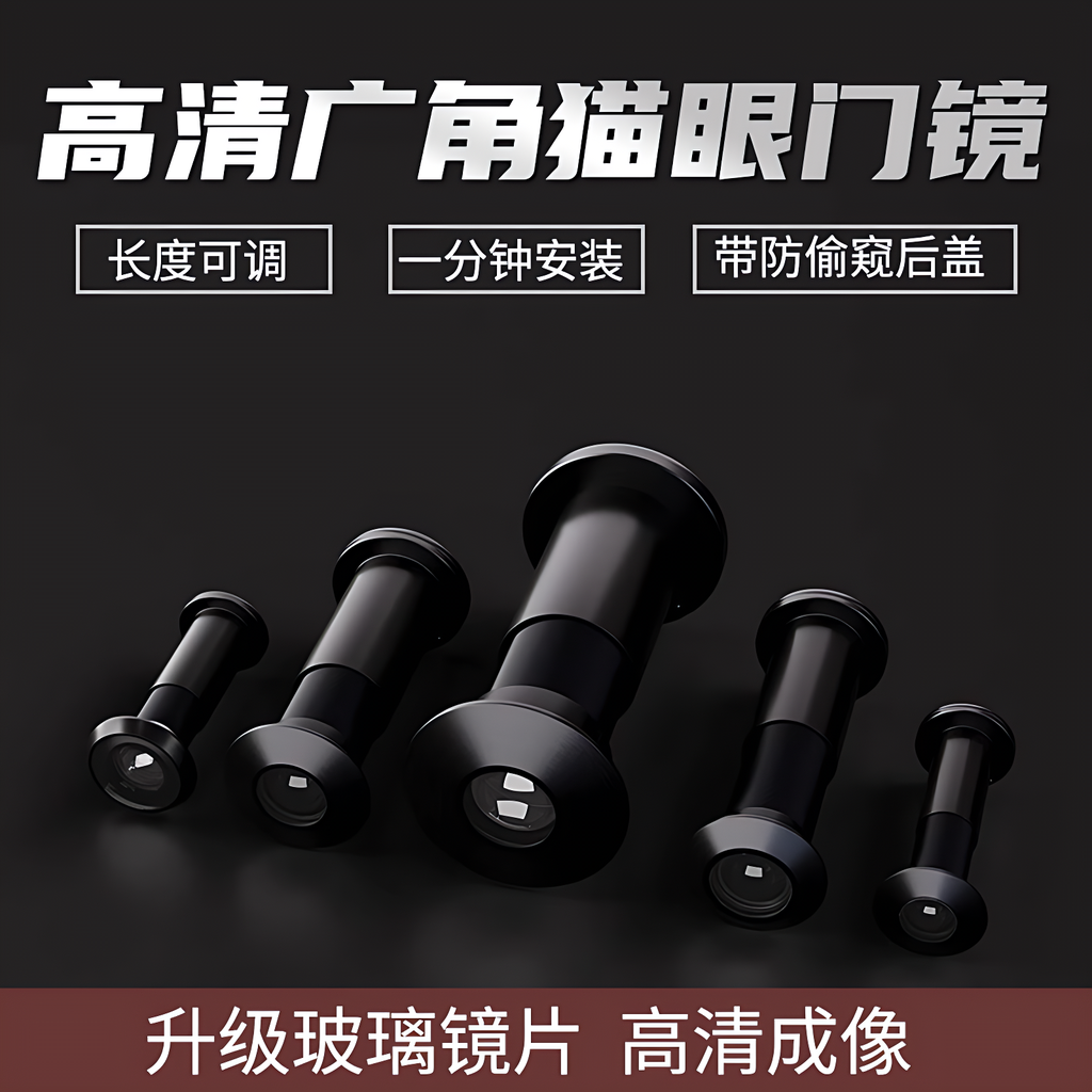 【德国进口】防盗门猫眼门镜