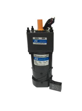 中大60W 110/220/380V刹车电机5RK60GN-AMF/CMF/SMF/S3MF速比可选