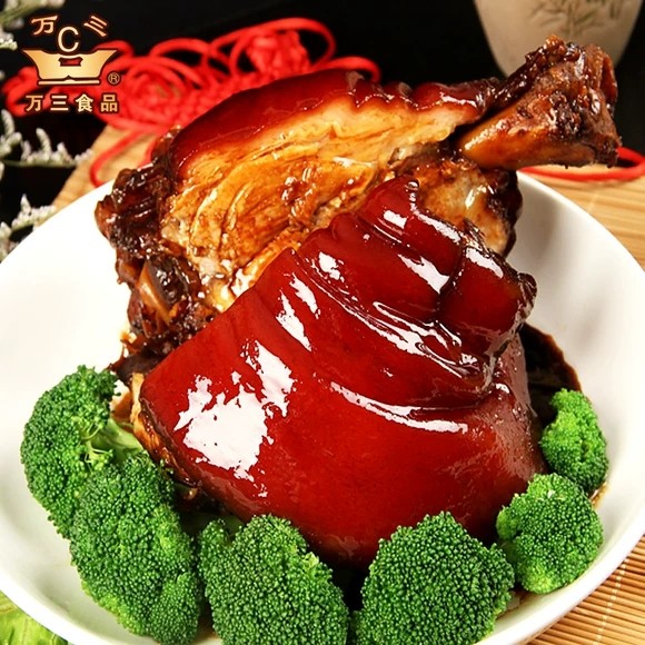 周庄特产万三蹄熟食猪肘肉猪蹄东坡肘子卤即食过年年货春节年夜饭