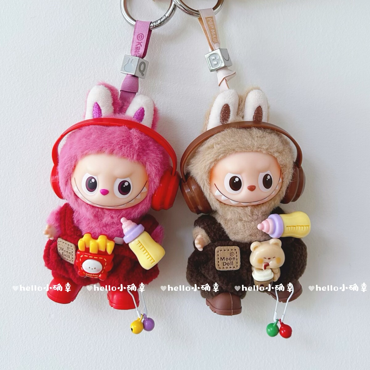 labubu4.0心底密码衣服毛绒斗篷泳镜套装Labubu四代拉布布娃衣