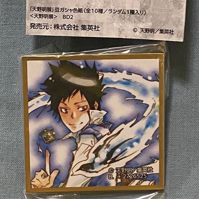 家庭教师REBORN山本武周边色纸未来篇雨属性剑士时雨金时限定珍藏