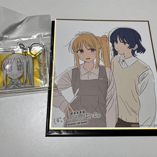 结束乐队虹夏山田凉双人插画色纸孤独摇滚剧场版ReRe全新现货周边