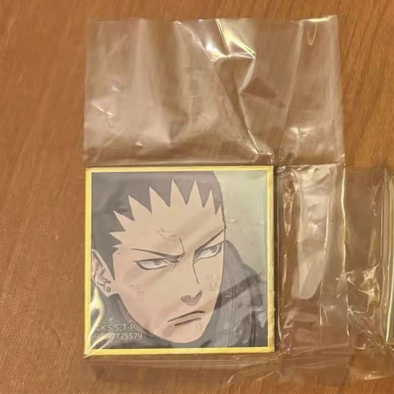火影忍者奈良鹿丸中忍考试影缚术猪鹿蝶小队阿斯玛色纸限定周边