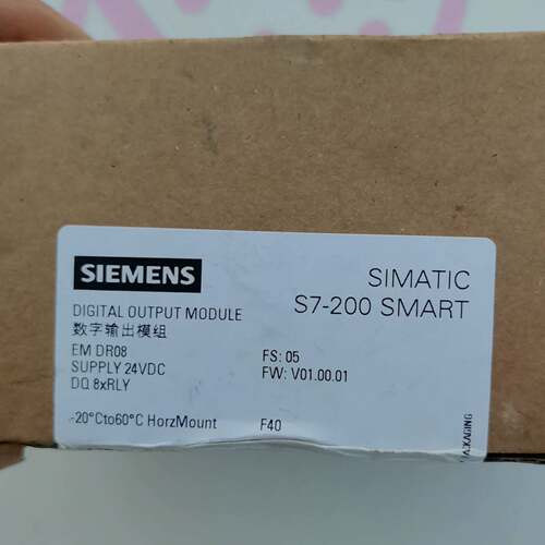 维修S7-200 SMART EM DR08， 8，24VDC，FS05，FWV01.00.01，-206