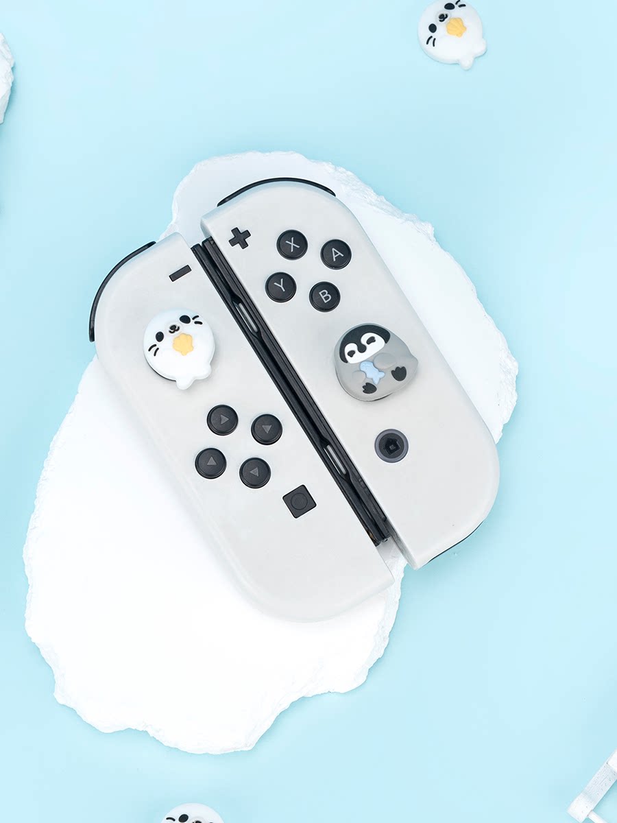 나는 정말로 닌텐도 스위치 로커 캡 NS 버튼 캡 OLED 실리콘 보호 캡 라이트 게임 콘솔 핸들 캡을 원합니다