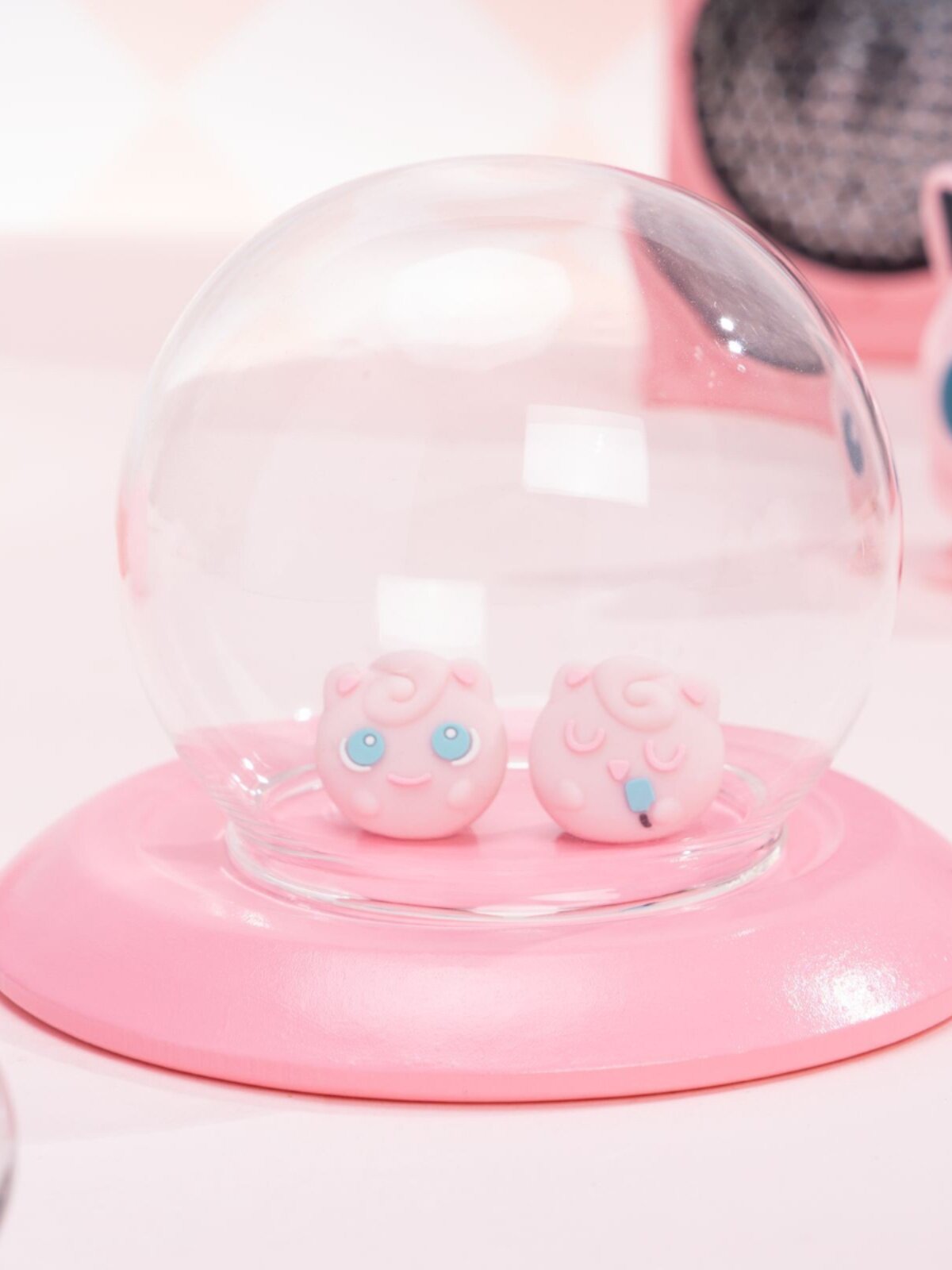 닌텐도 스위치 로커 캡 OLED 게임 콘솔 키 캡 로커 커버 NS  통통한 작은 가수