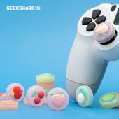 Xbox PS5手柄硅胶摇杆套 one水果防滑保护帽 PRO PS4手柄摇杆帽