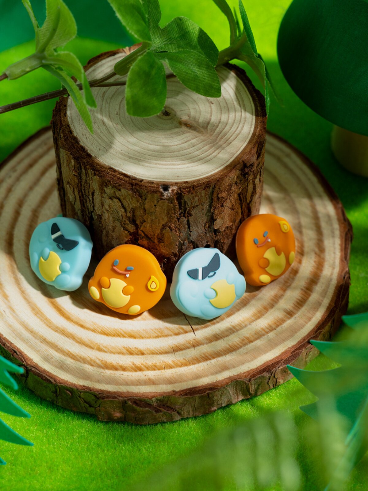 닌텐도 스위치 로커 캡 OLED 게임 콘솔 키 캡 로커 커버 NS POKEMON SQUIRTLE CHARMANDER