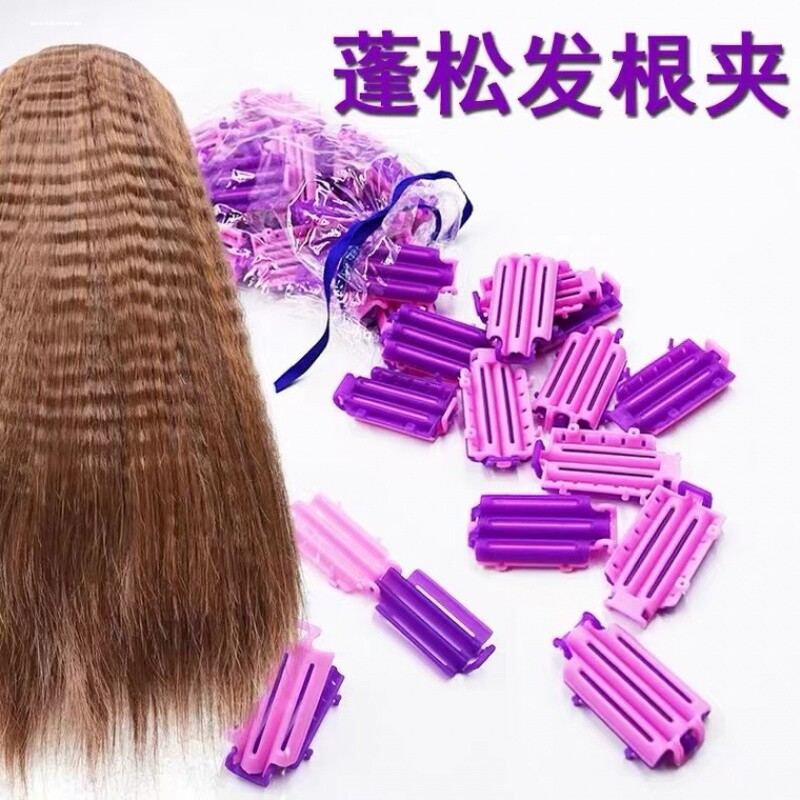 发根蓬松烫夹子烫玉米须杠子夹子蓬松发根烫发根头顶烫发杠内蓬隐图片