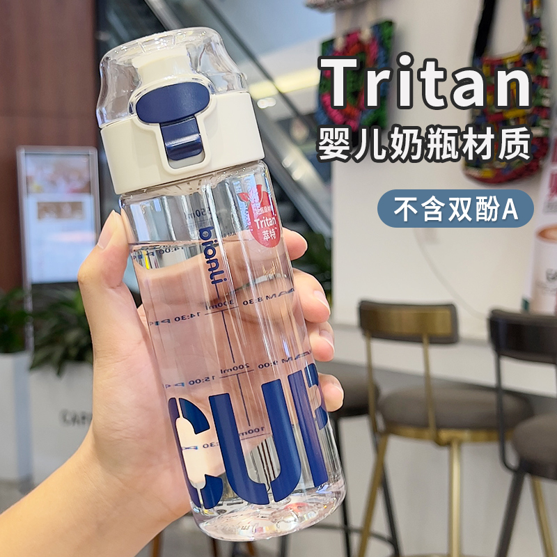 tritan水杯学生儿童夏季运动防摔