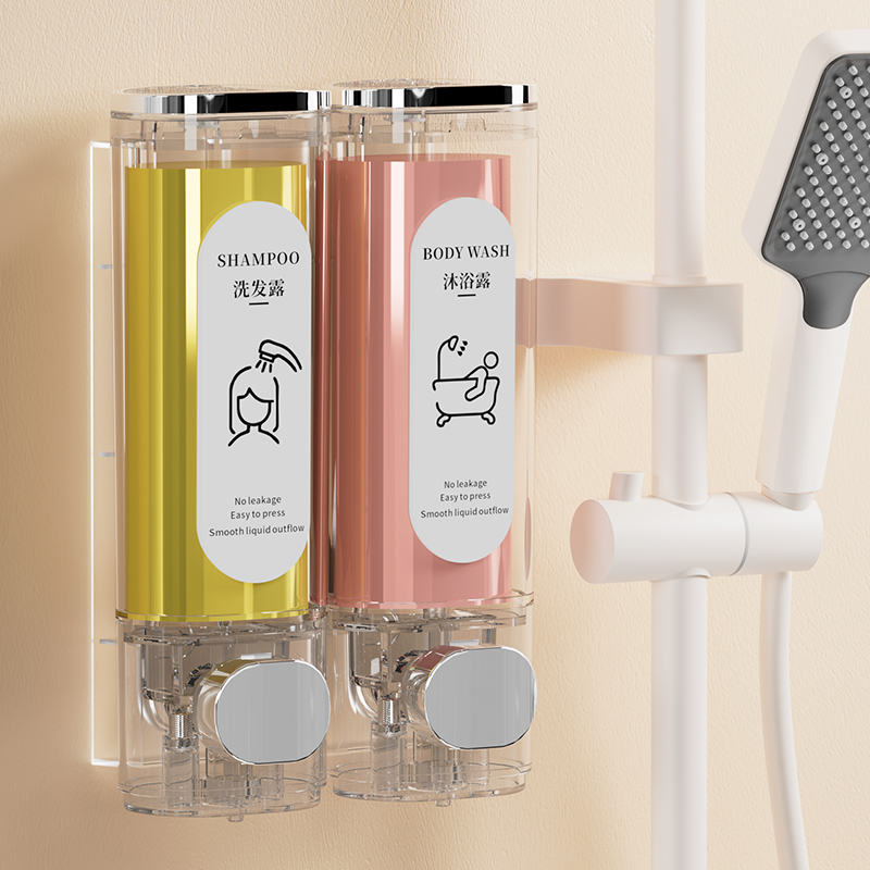 达点洗发水沐浴液分装瓶免打孔