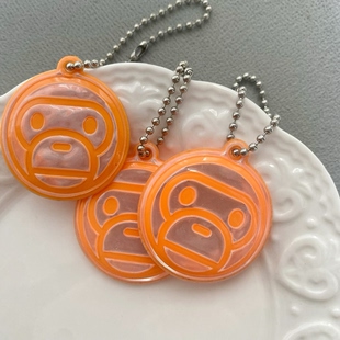BAPE MILO猴子猩猩猿人日本原单外贸时尚潮牌挂件挂链挂饰包挂件