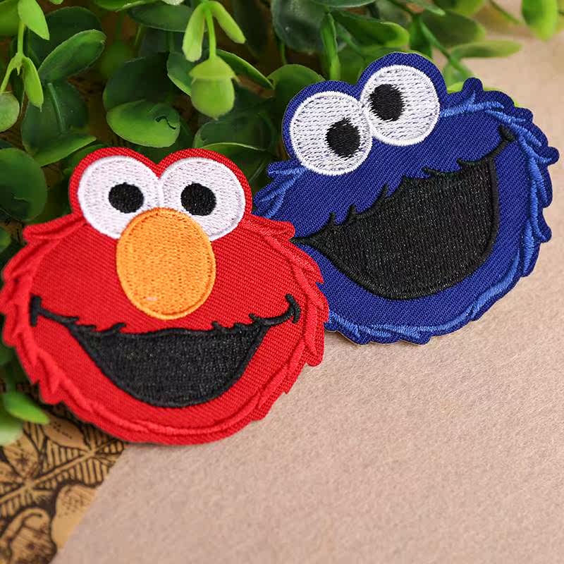 卡通布貼補丁貼花衣服刺繡背膠服裝輔料貼ELMO可愛紅藍芝麻街p在類目 居家布藝, 縫紉DIY材料、工具及成品, 縫紉DIY配件/輔料/配飾, 布貼中 - 來自Buy2taobao.com提供專業的淘寶代購服務